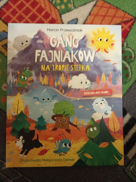 Nowa książka Gang Fajniaków Na tropie Stefka cz3