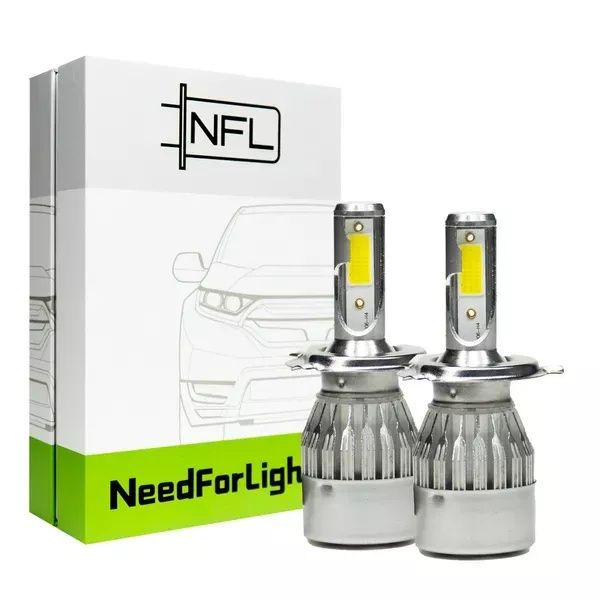 Автомобільні LED лампи H1/H4/H7/H11/H3/9005/9006/HB3/HB4 Лед Лампы
