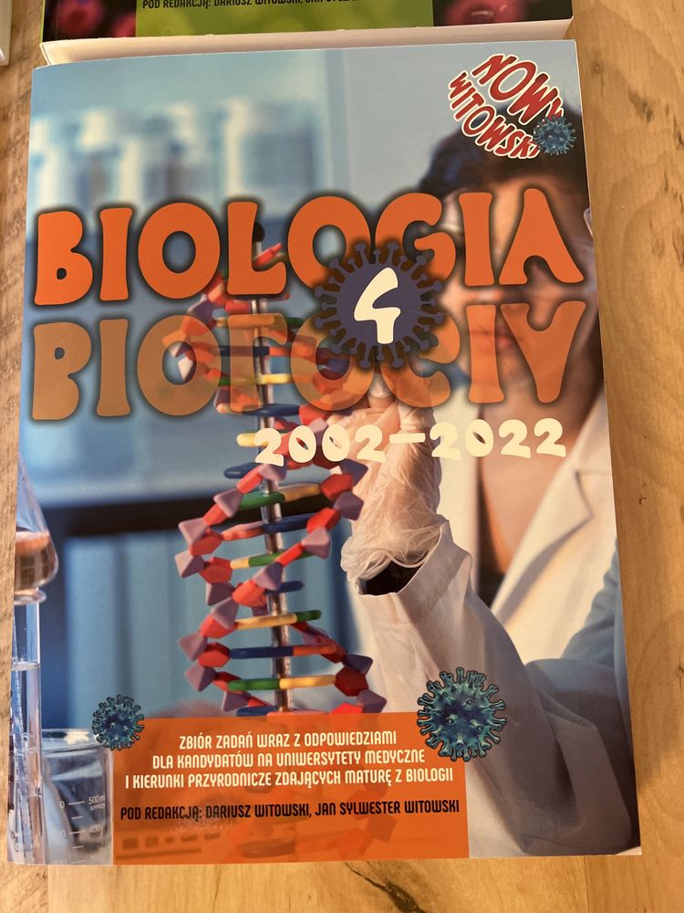 Biologia - zbiór zadań z odpowiedziami NOWY WITKIWSKI