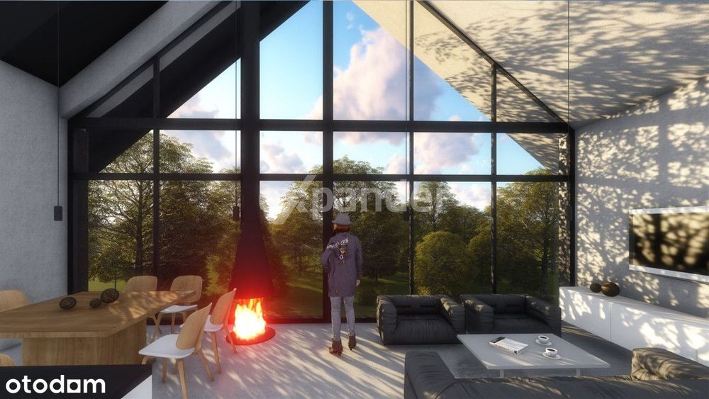 Widokowa działka z Pnb dom jednorodzinny/las