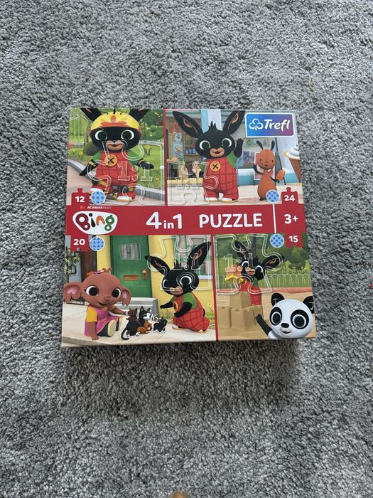 Puzzle trefl gigant krolik bing 3+