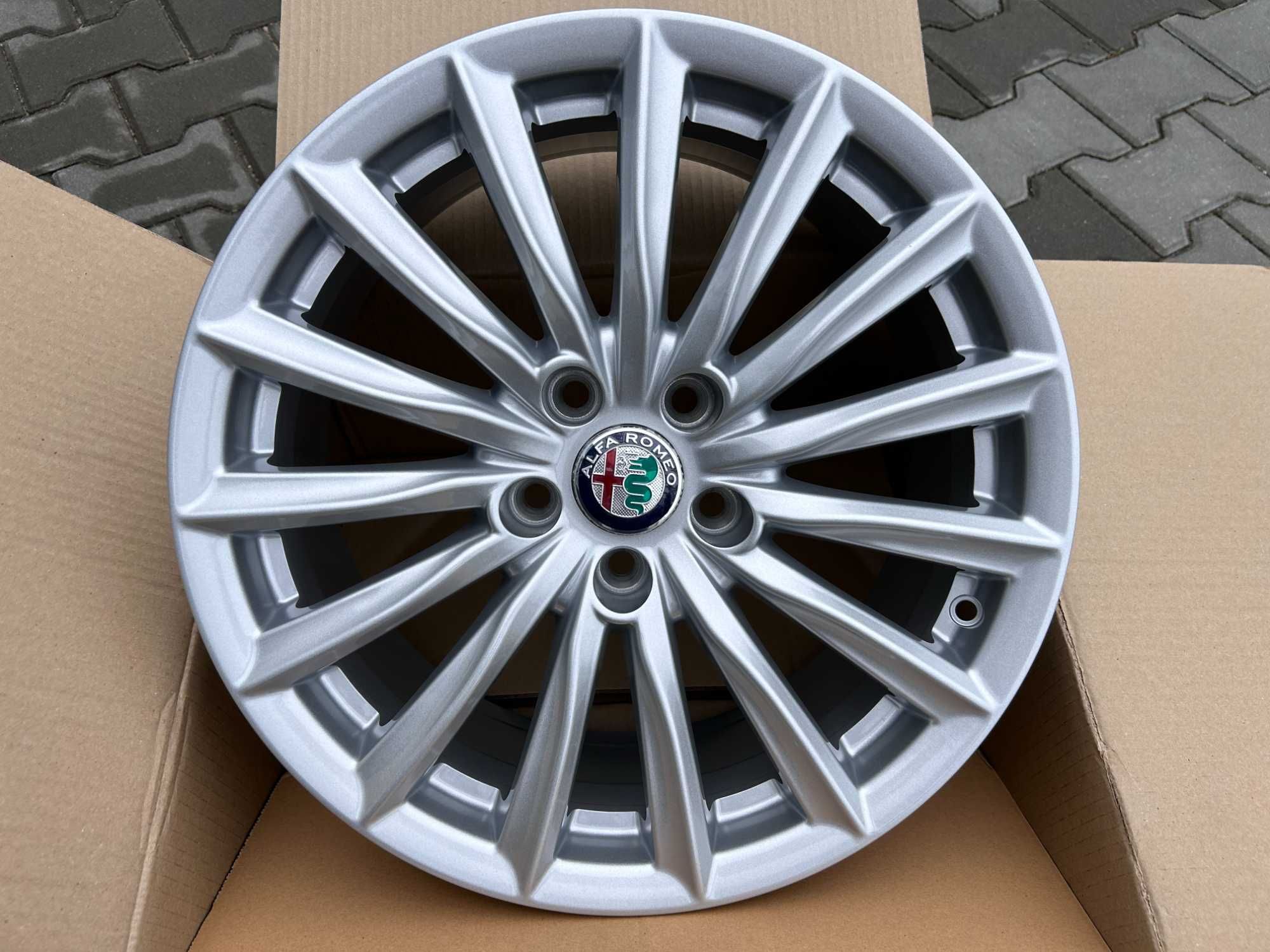 alufelgi ALFA ROMEO r17 5x110 NOWE! Stelvio Giulia Giulietta 159 Brera