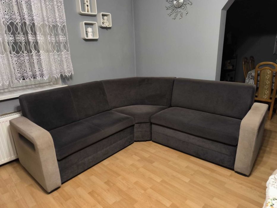 Narożnik z funkcją spania
