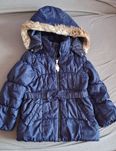 Kurtka zimowa,parka dla dziewczynki H&M 110