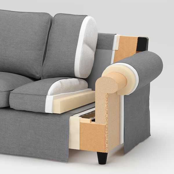Sofa IKEA Ektorp , 3 osobowa, nierozkładana -dostawa gratis