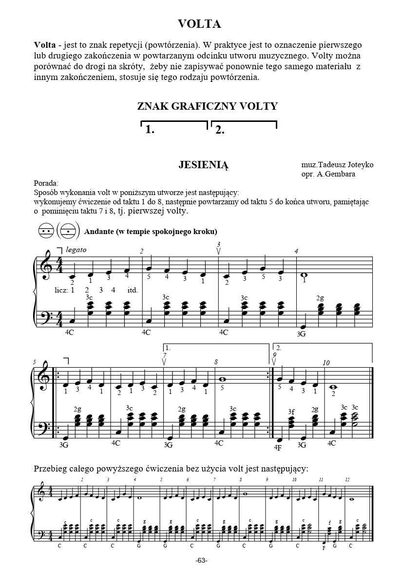 Szkoła na akordeon guzikowy cz. 1 - Arkadiusz Gembara
