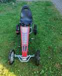 Sprzedam używany Gokart na pedały w bardzo dobrym stanie.