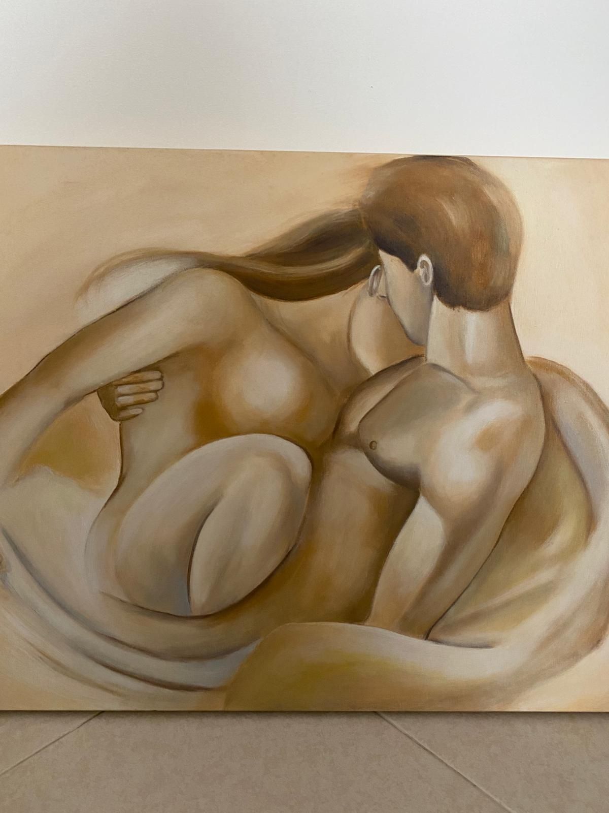 Quadro - Tela  com casal