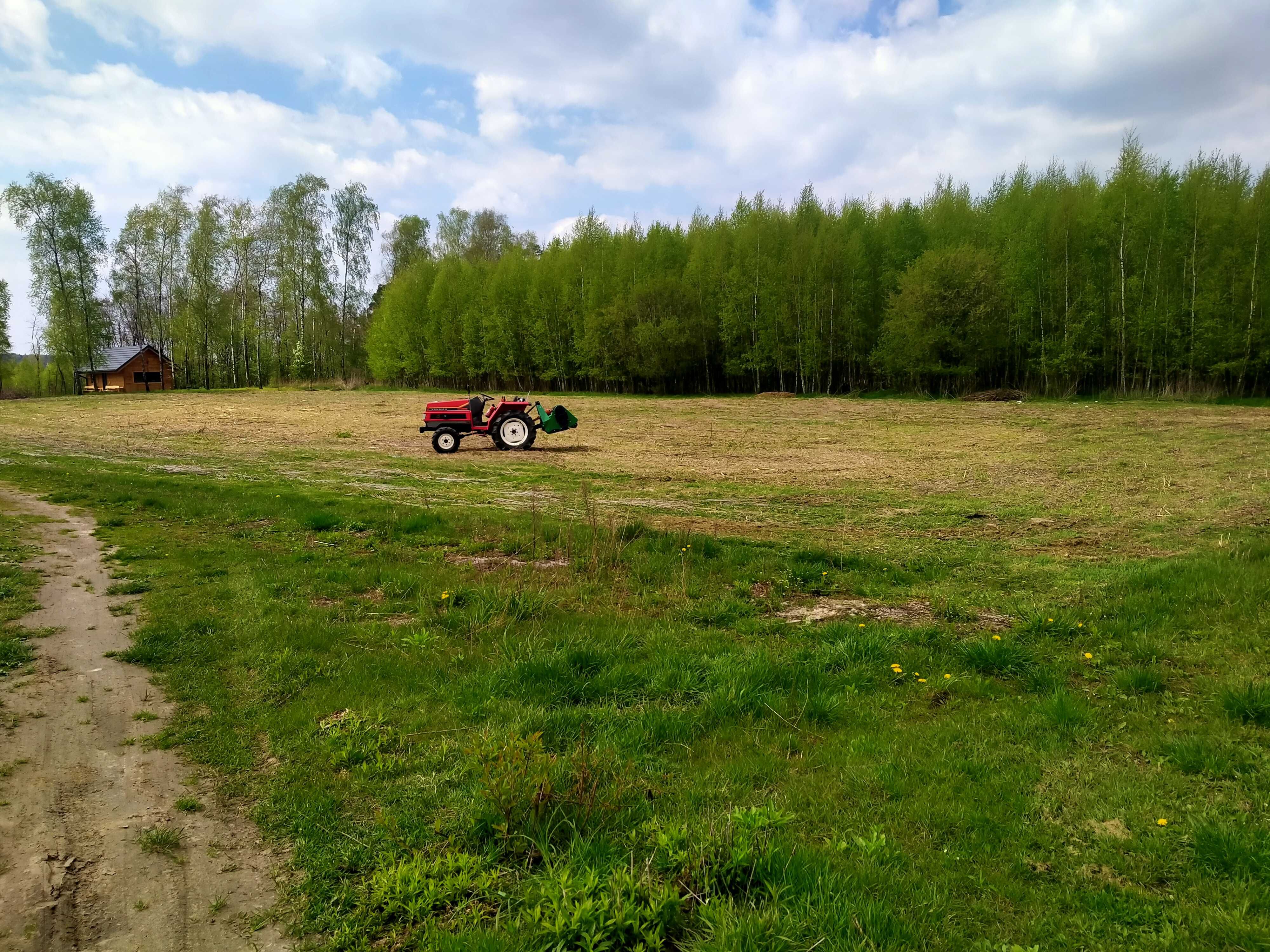 Usługi glebogryzarką separacyjną/kosiarką bijakową