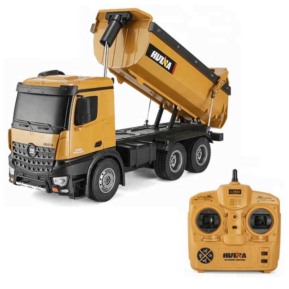 Huina Toys 1573 1:14 Самоскид на радіокеруванні з рухомим кузовом