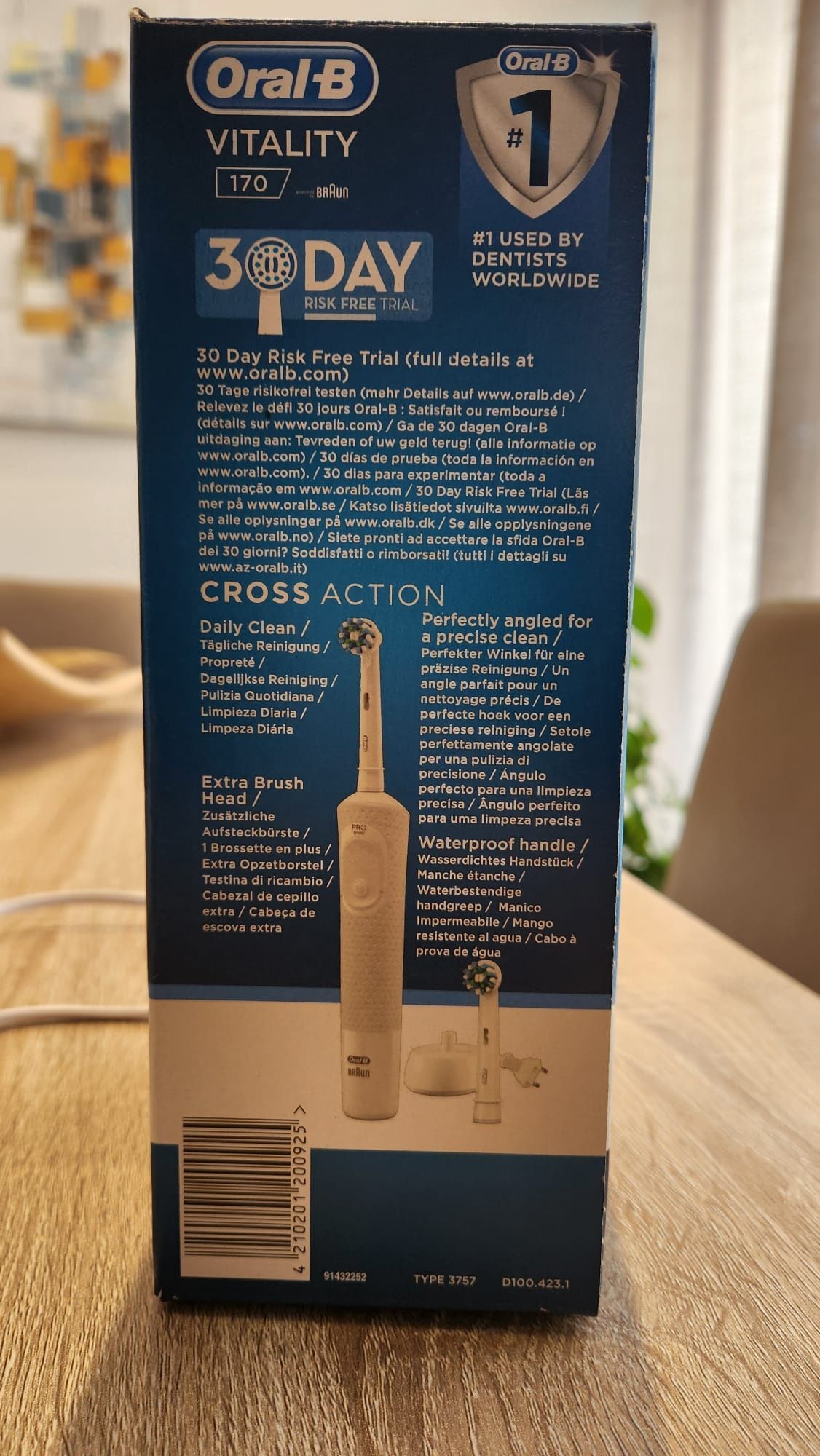 Escova de Dentes Elétrica ORAL-B Vitality