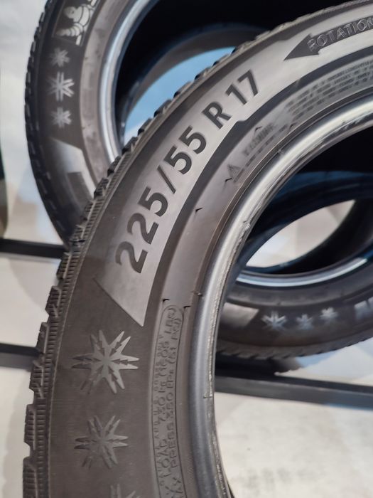 225/55/17 MICHELIN Alpin 5 MO* | 2x5,3mm - Dot 18 |