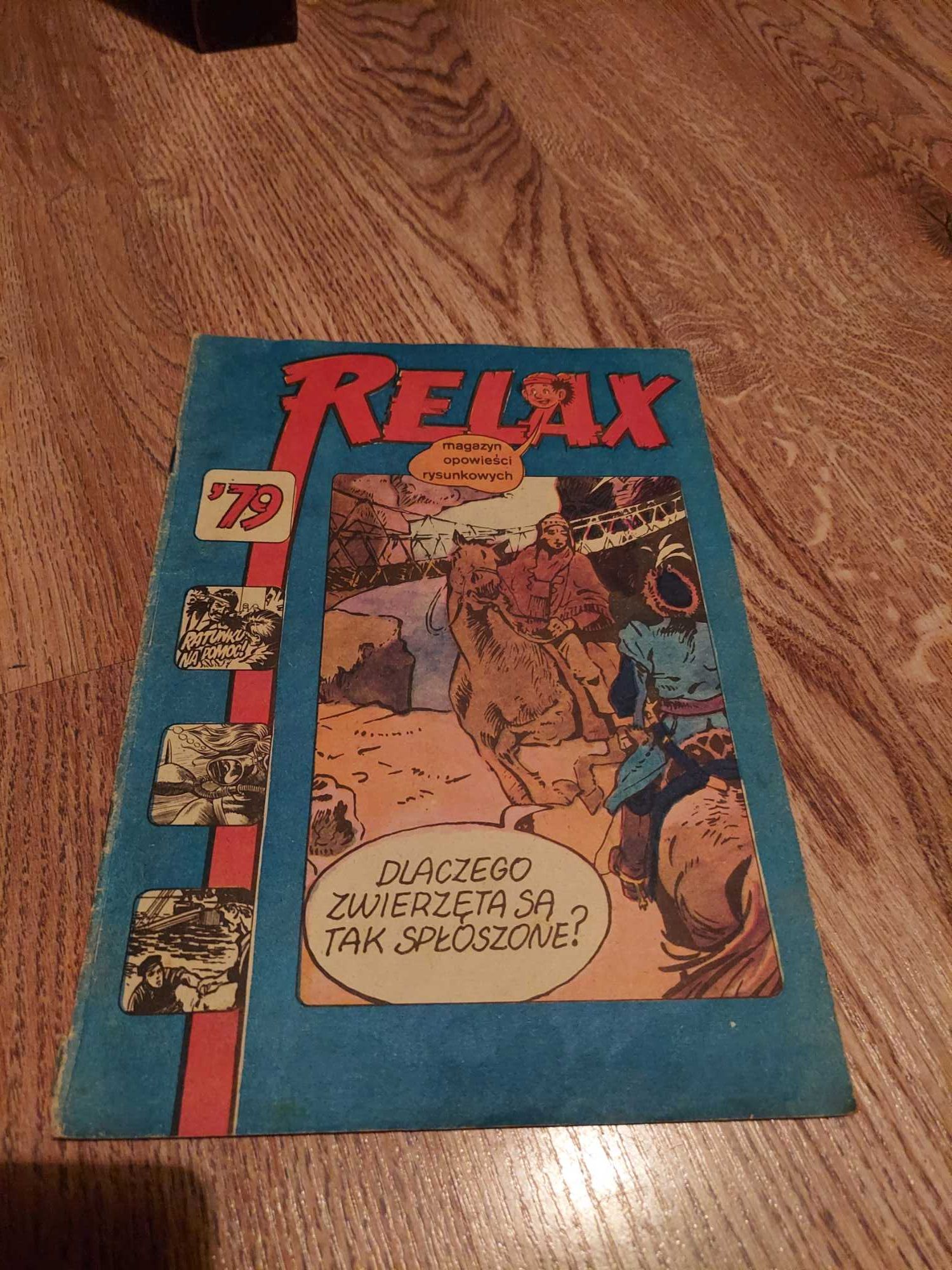 Komiks Relax nr 24 wydanie1 z 1979r