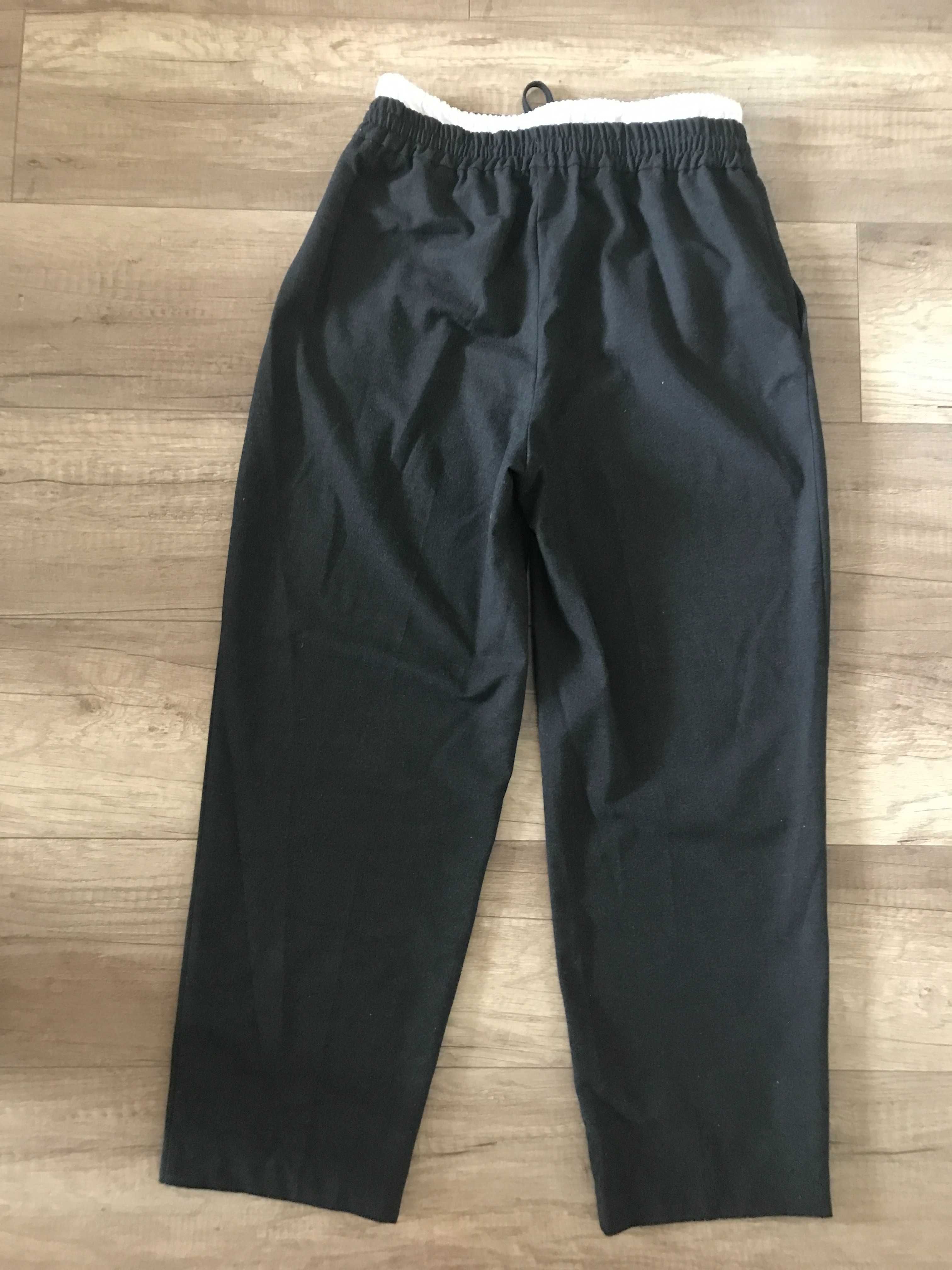Spodnie grafitowe ZARA 38
