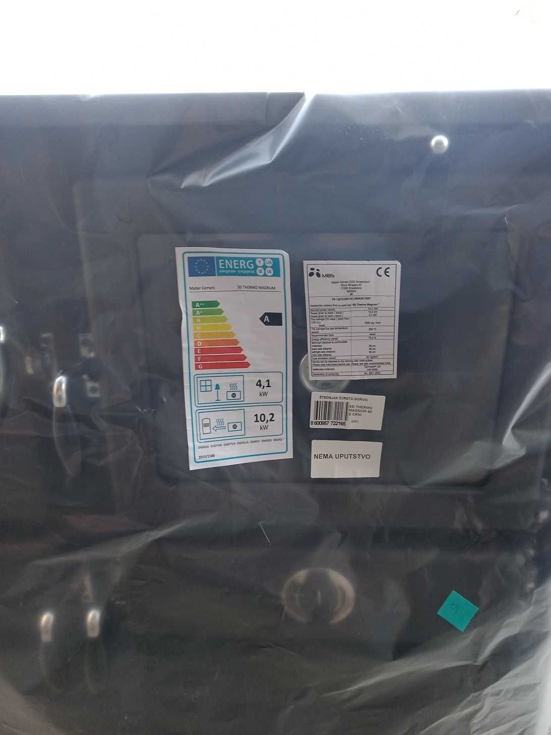 Kuchnia, piec kuchenny z funkcją c.o. Thermo - Magnum