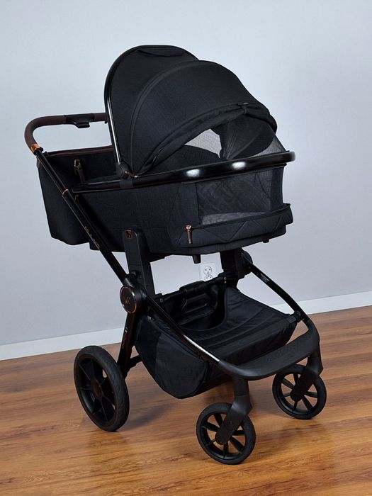 Wózek 3w1 , Muuvo Quick SE 2 . WYJĄTKOWO ZADBANY