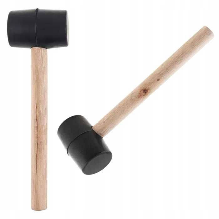 Młotek gumowy ogrodowy podbijak brukarski młot bezodrzutowy do kołków