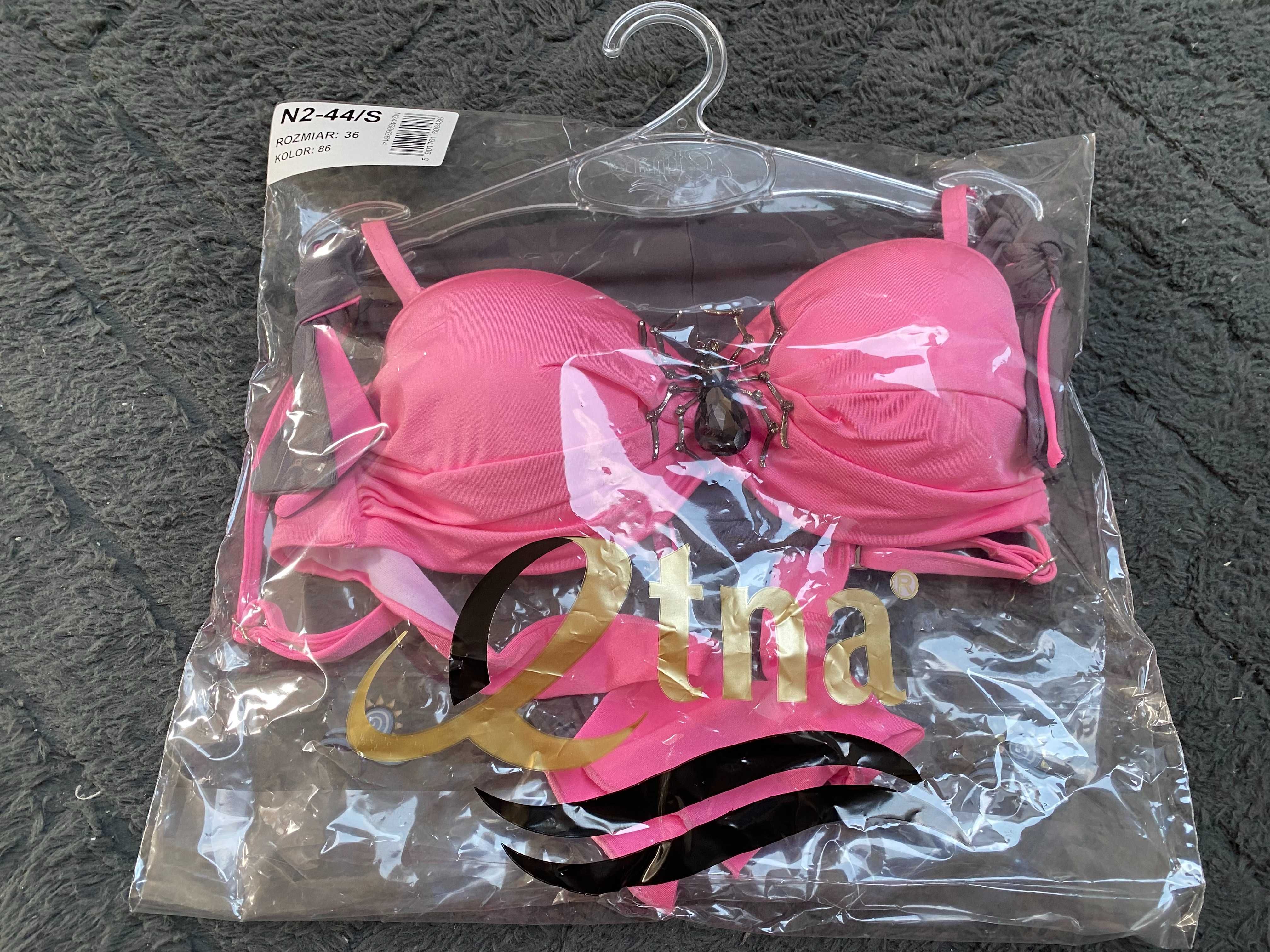 Etna 36 S  Bikini push up kostium strój kąpielowy figi brazylijskie
