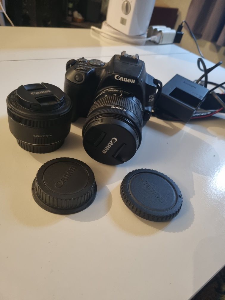 Canon Eos250d + lentes