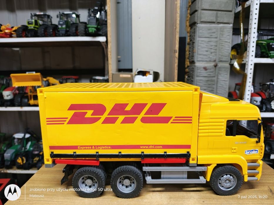 Bruder Man Dhl ciężarówka
