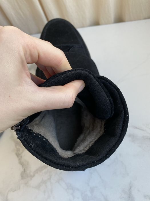 Зимові черевики чоботи натуральна замша жіночі