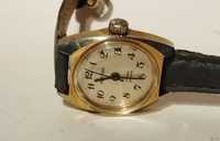 Zegarek Damski Pratina pozłacany 17 kamieni niemiecki