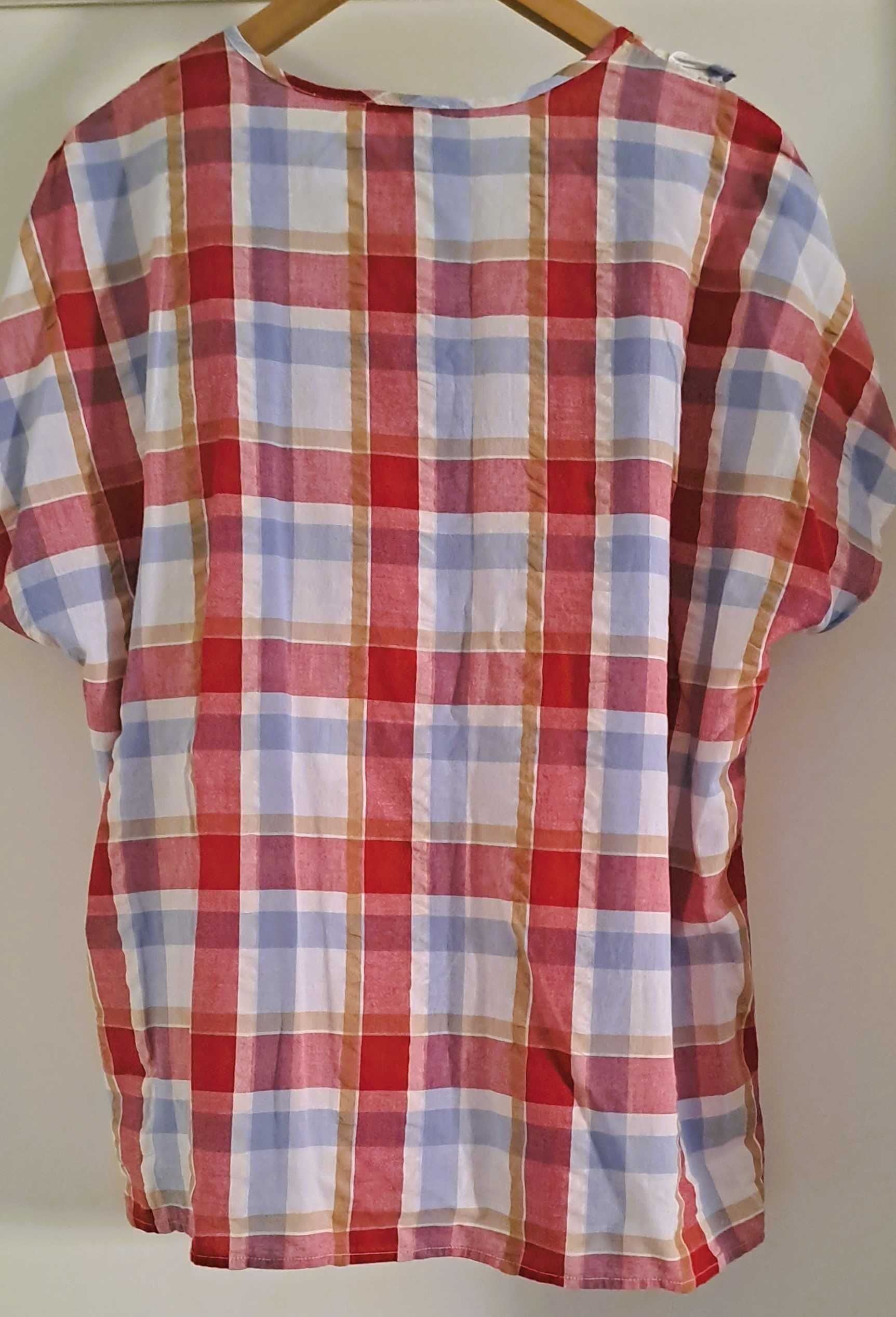 Blusa EM Xadrez da Anne Weyburn: Tam 50