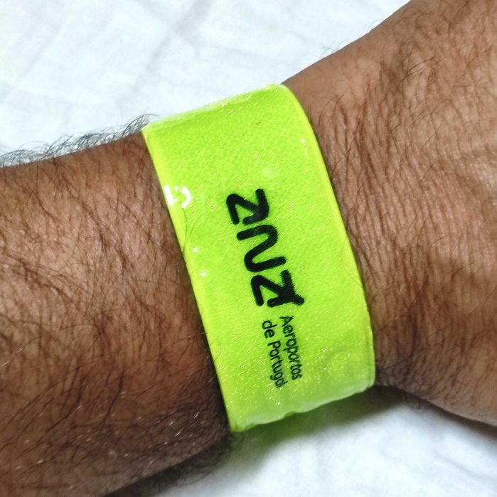 Bracelete reflectora ANA Aeroportos