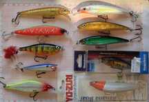 A. Rapala X-Rap, Shad Deep  Husky Jerk, yo-zuri. HRT i inne