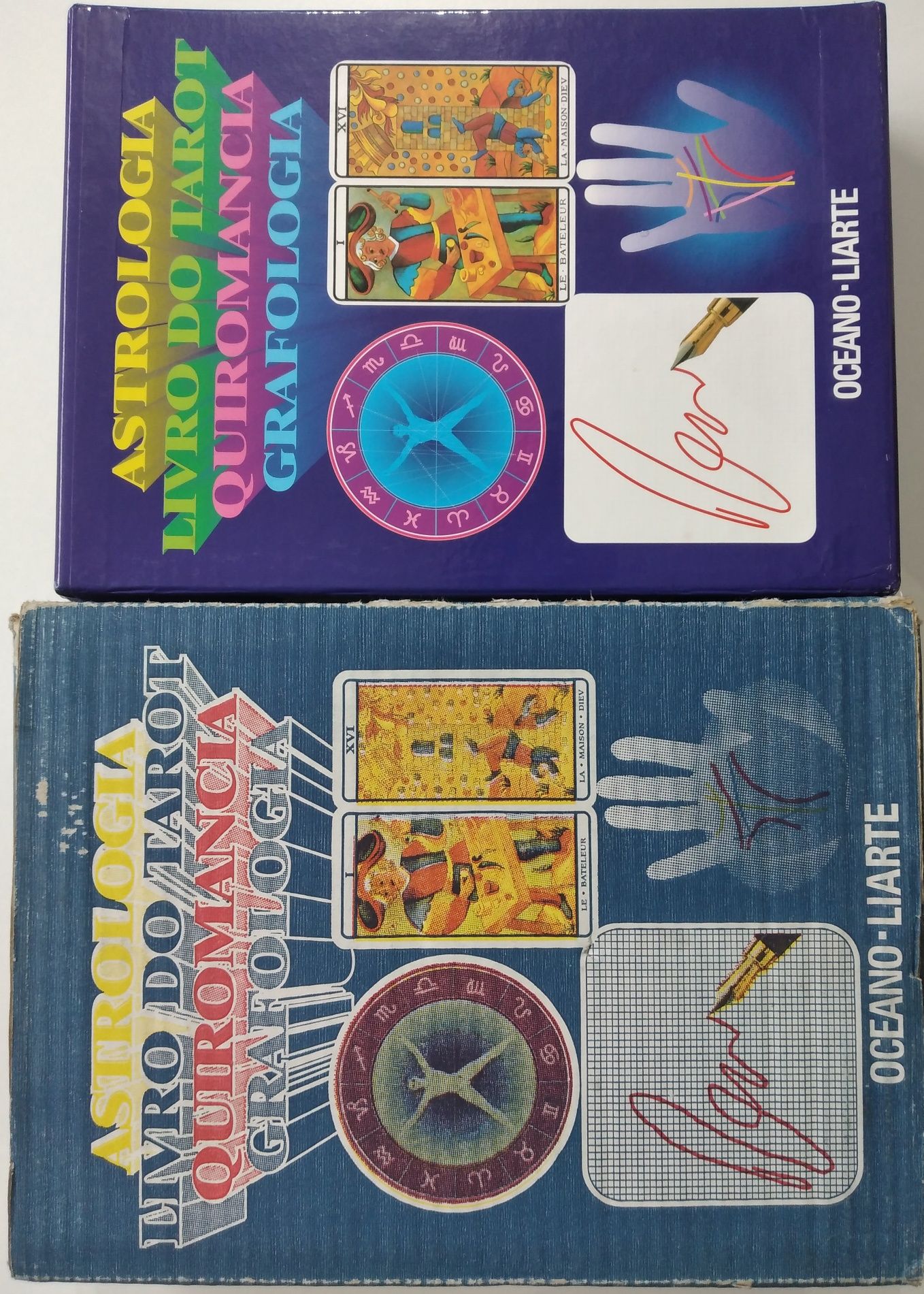 Livro Tarot / Astrologia / Quiromancia e Grafologia - 4 livros novos