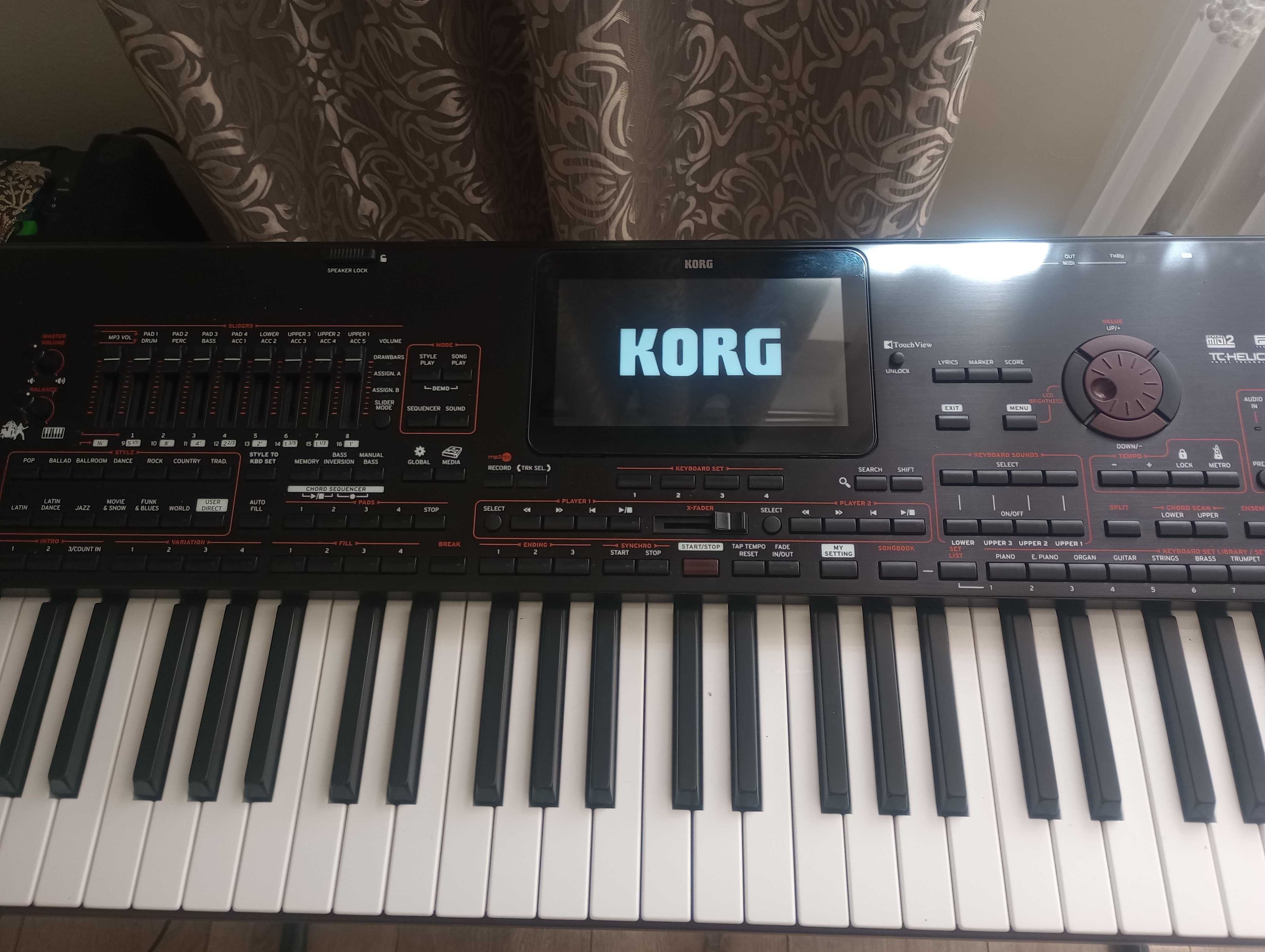 Korg pa 4x klawiatura 76 klawiszy