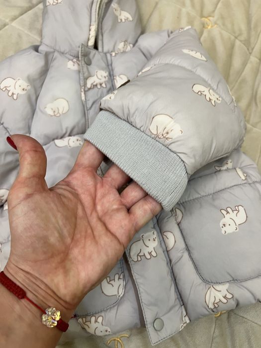 Зимова ( єврозима) курточка на дівчинку 80 см