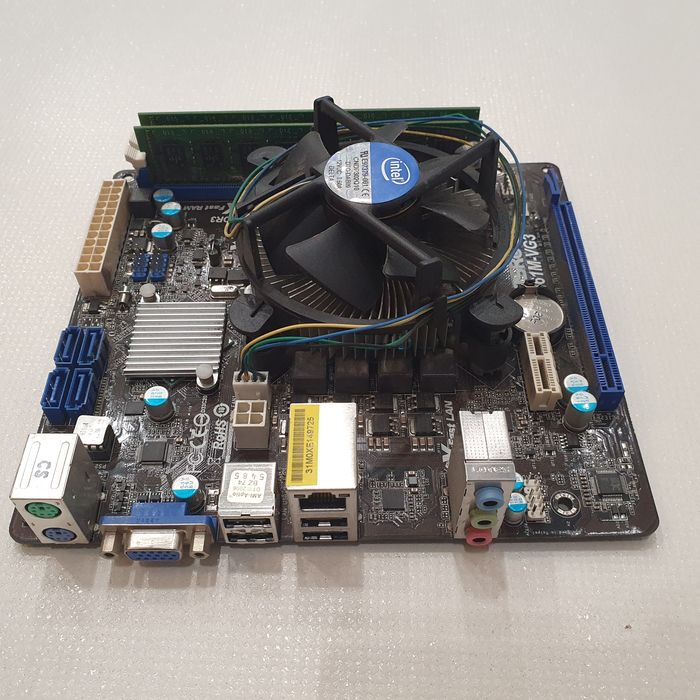 Płyta główna Asrockh61m-vg3 + i3-3gen i DDR 8GB