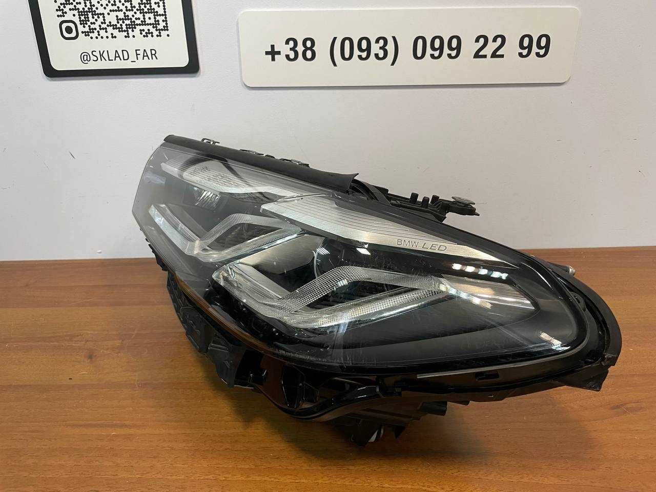 Фары фара BMW 5 G30 f90 2020+ lci full led USA БМВ Г30 Ф90 лед