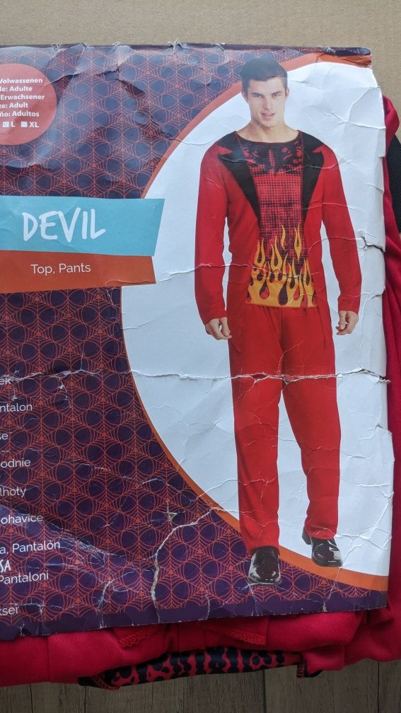 Przebranie dorosly -devil
