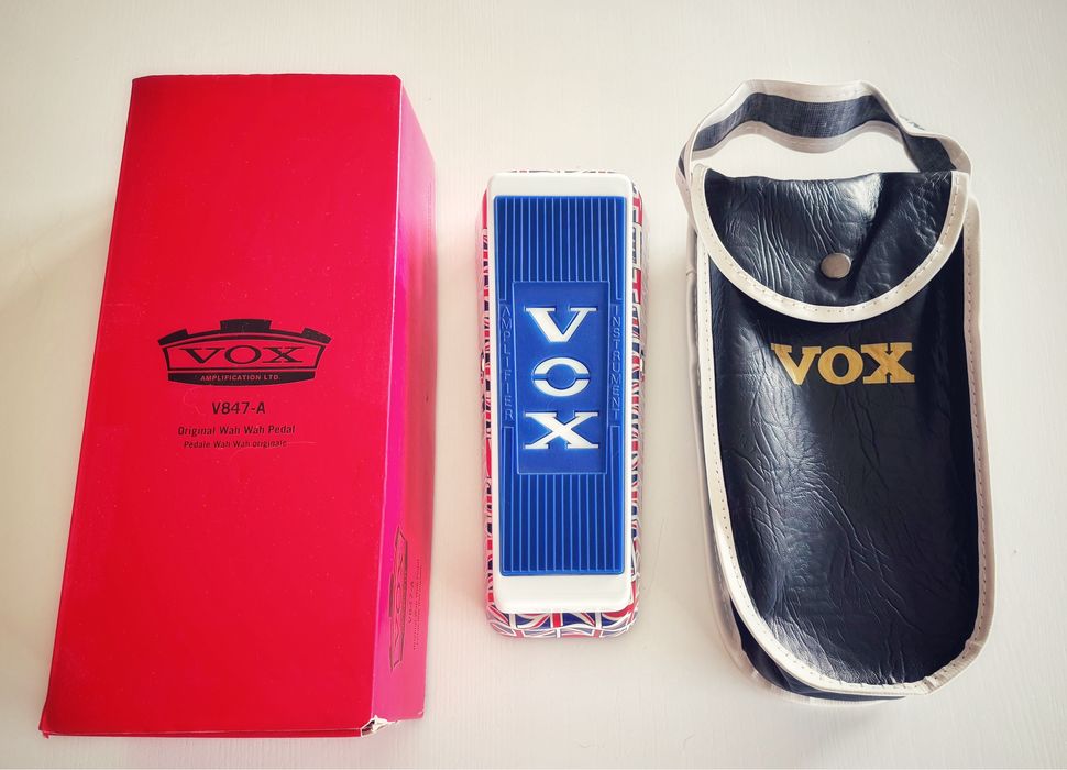 Vox V847A Wah Pedal Union Jack Limited Edition