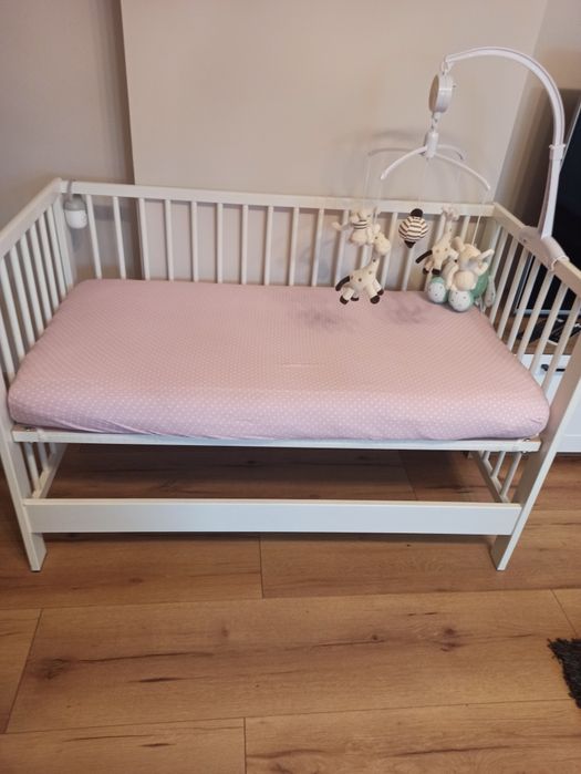 GULLIVER łóżeczko dziecięce IKEA z materacem
