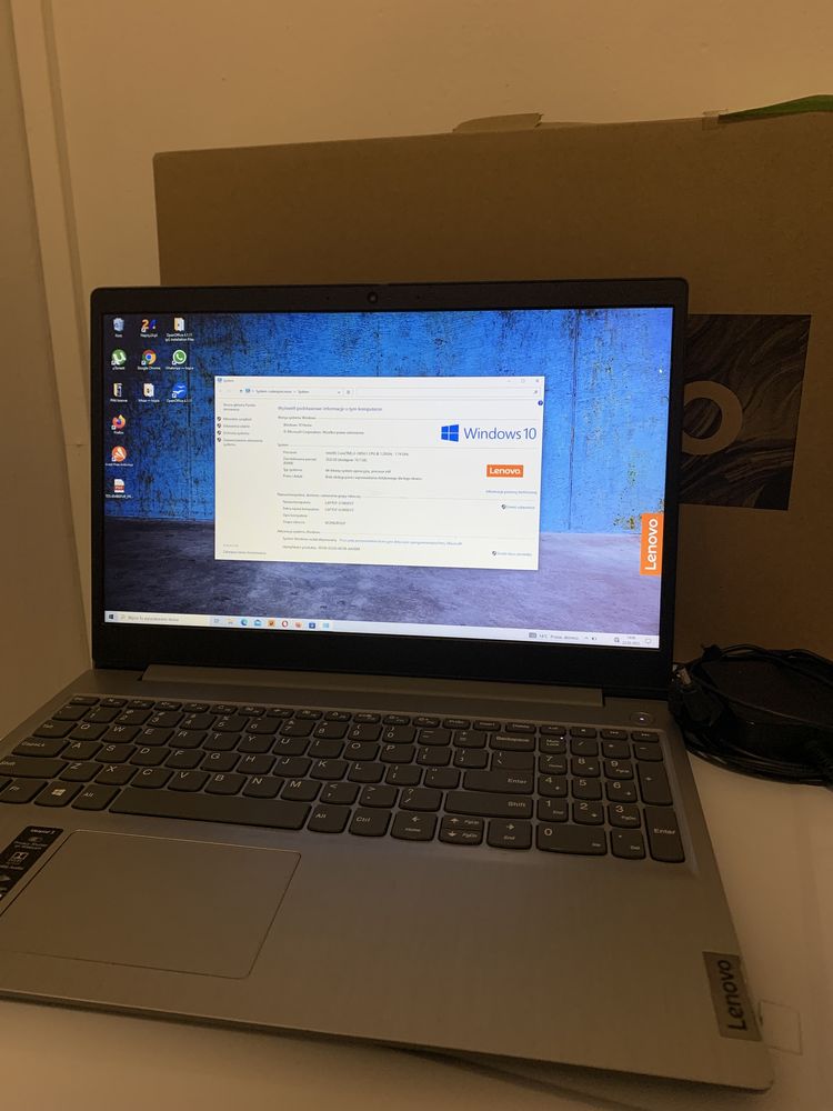 Laptop Lenovo IdeaPad 3 15IIL05 15,6" Intel Core i3 20GB/256GB