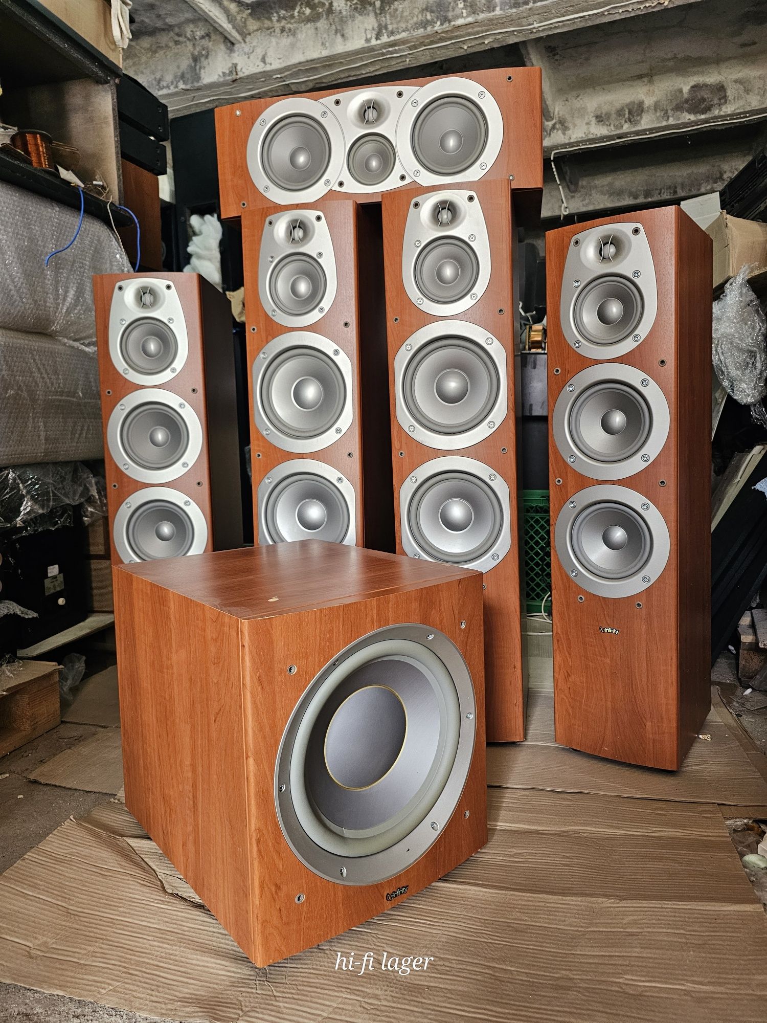 Infinity Beta 50 c 360 sub 12 акустика сабвуфер фрон тилы центральный