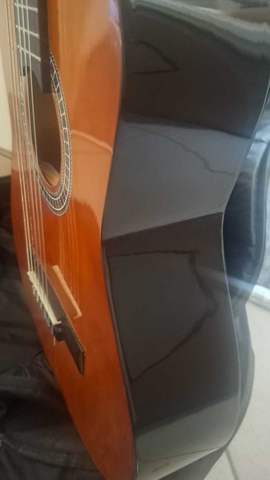 Gitara klasyczna EVER PLAY EV-121 1/2 z pokrowcem JAK NOWA - 2 sztuki