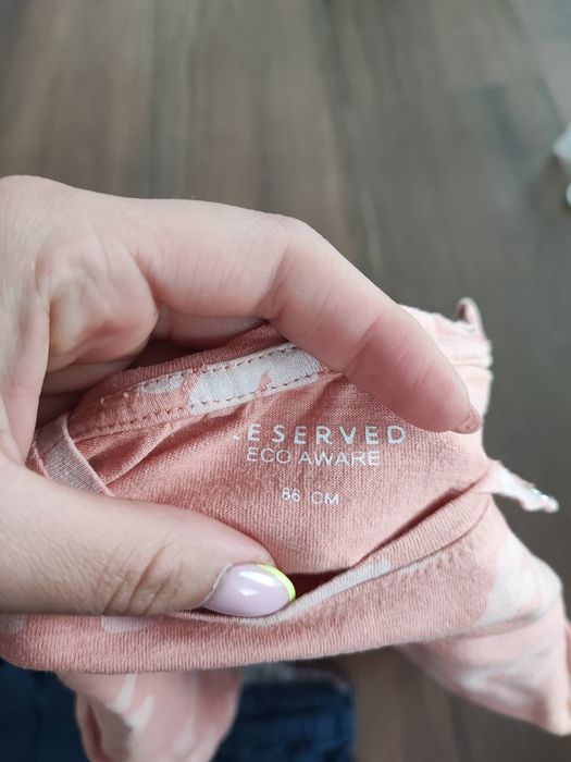 Komplet na lato chłopiec 86 Reserved h&m t-shirt spodenki krótkie