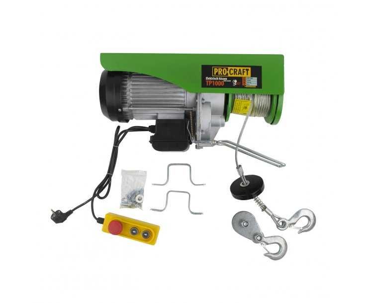 Подъемник (тельфер) Procraft TP1000 (Германия, Топ продаж)