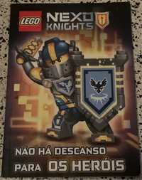 Livro LEGO Nexo Knights - Não Há Descanso para os Heróis