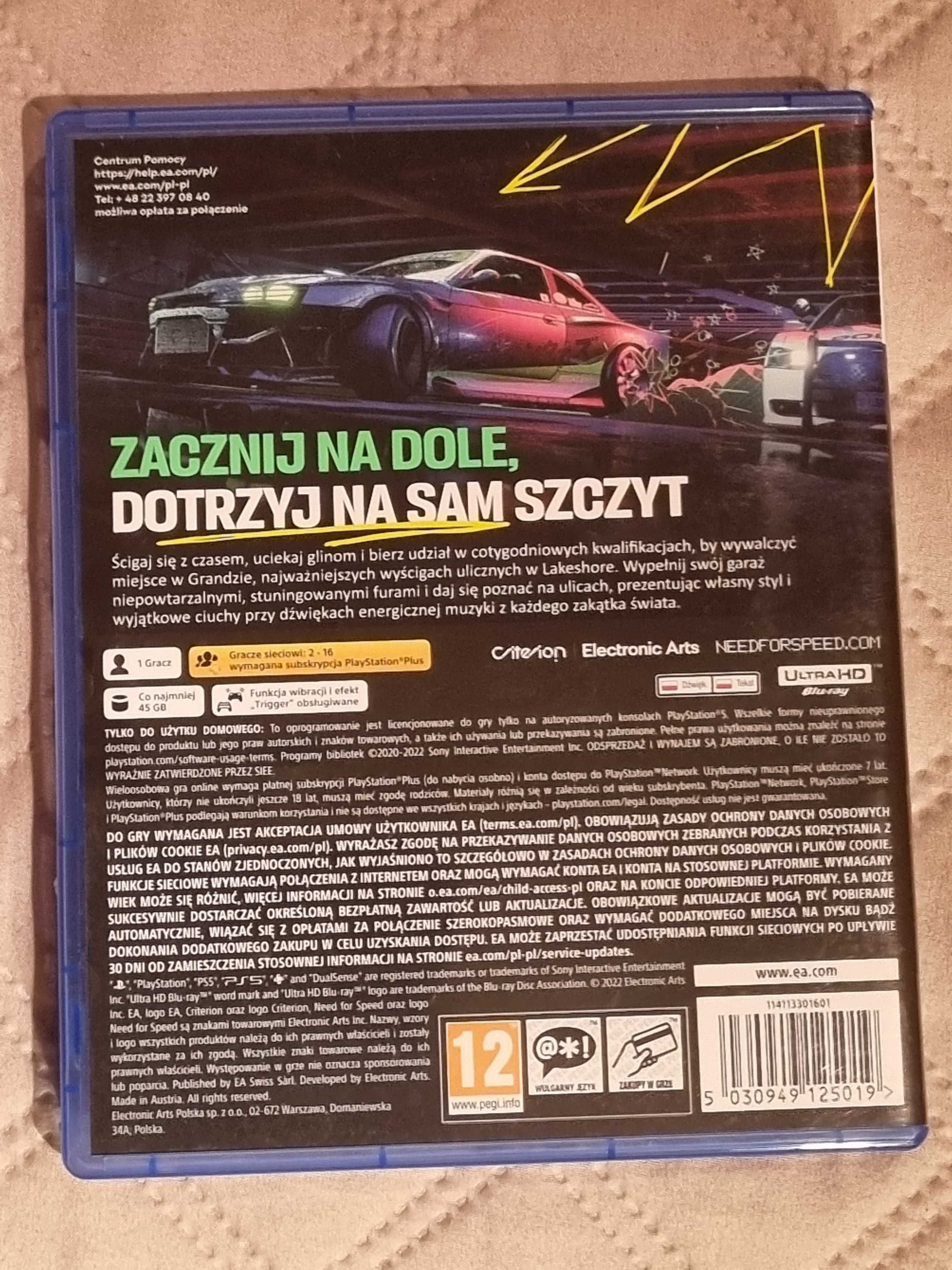 Need for Speed Unbound PS5