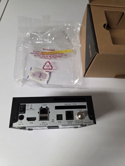 Vu+ Zero 4K Satélite (DVB-S2X) C/Novo em Caixa