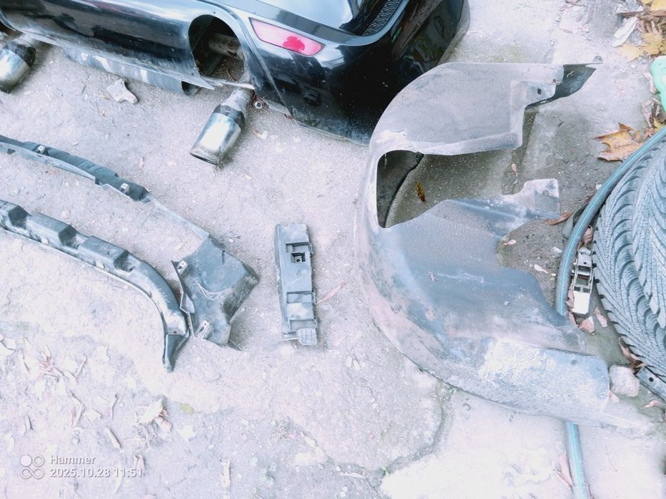 Seat Leon II Cupra FR zderzak tył nadkola tłumik zestaw ms design