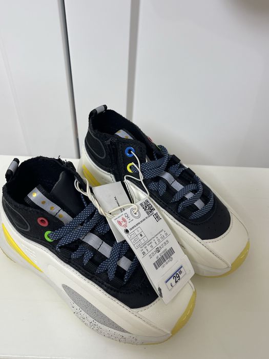 Кросівки кроссовки Zara 22-13.5 кеди хайтопи