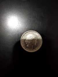 Venda de uma moeda 20 da Suíça 1971