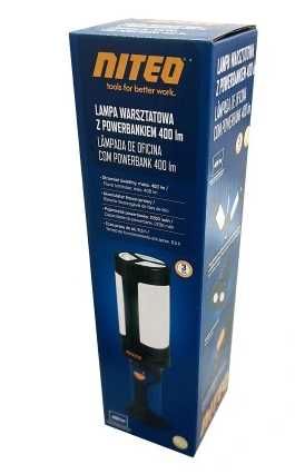 Lampa Warsztatowa Powerbankiem Niteo 400 Lm