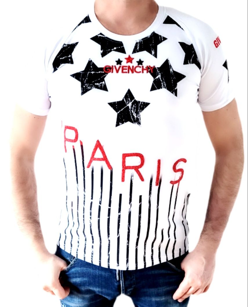 T-Shirt Koszulka męska Givenchy Paris
